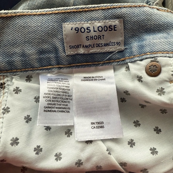 NWT Lucky Brand 90s Loose Short Size 2/26 - Picture 9 of 13